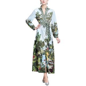 Elaine Womens  Midi Dress